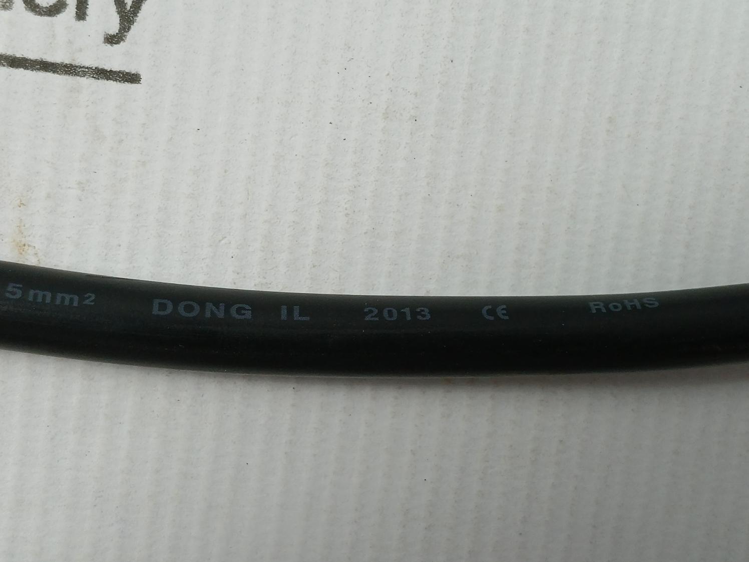Dong Il Iec 60227-5 Insulated Pvc Sheath Vctf Cable 3C X 1.5Mm2 300/500V