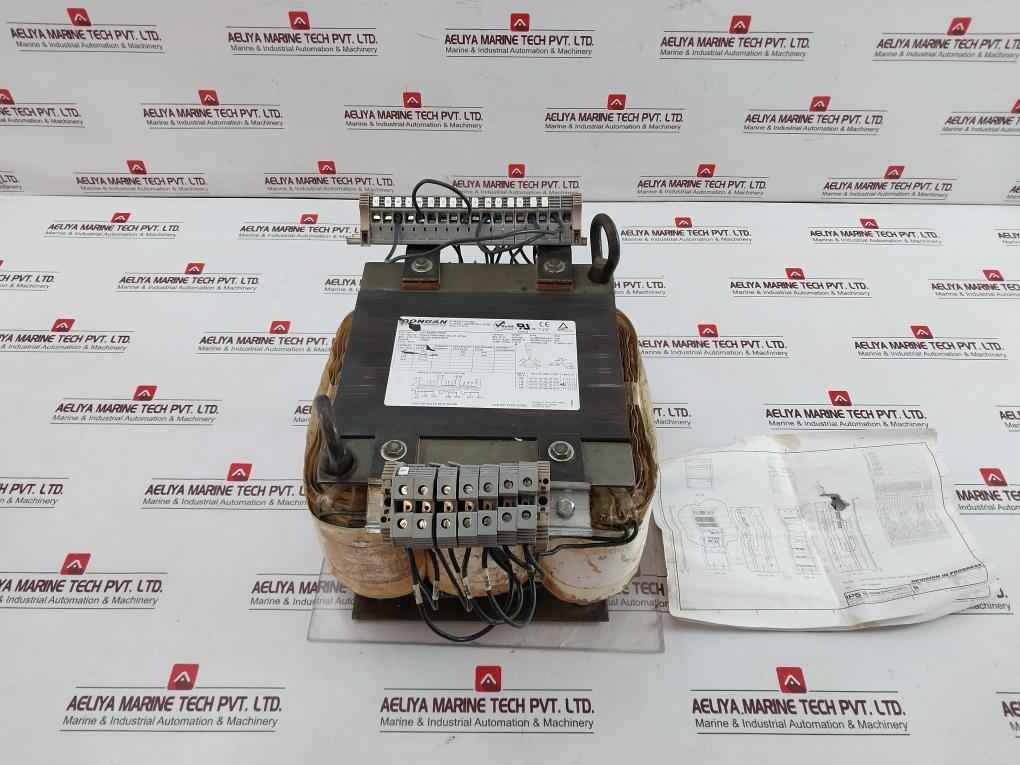 Dongan Electric Es-30360.700D Three Phase Transformer 200/220 3P4W 115˚C