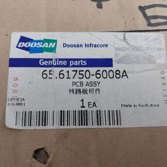 Doosan 65.61750-6008A Printed Circuit Board Card, 021846