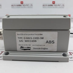 Doosan O-wacs-100Di-5M Humidity &amp; Temperature Transmitter Oil Control 126770