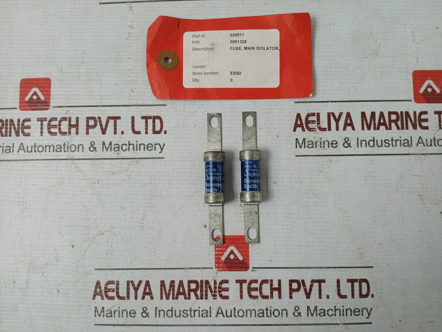 Lot Of 6X Dorman Smith Aao 16 Isolator Fuse Link 0091328 600V Ac 200 Ka