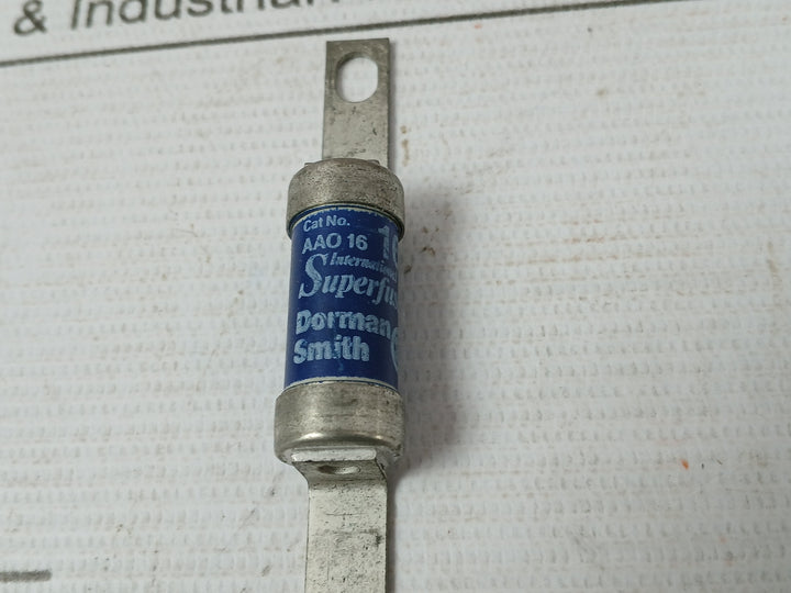 Lot of 6X DORMAN SMITH AAO 16 Isolator Fuse Link 0091328 600V AC 200 KA