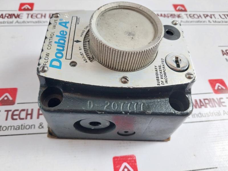 Double A F3 Fcg 02 1500 50 Flow Control Valve Subsidiary Of Vickers, Incorporated