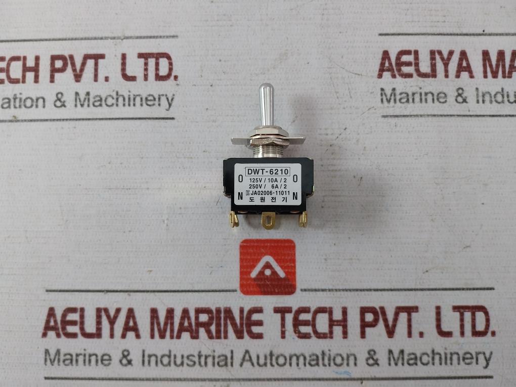 Dowon Electric Dwt-6210 Toggle Switch 125V/10A/2 250V/6A/2 Ja02006-11011