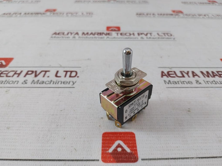 Dowon Electric Dwt-6310 Toggle Switch 125V/10A/2 Ja02006-11009