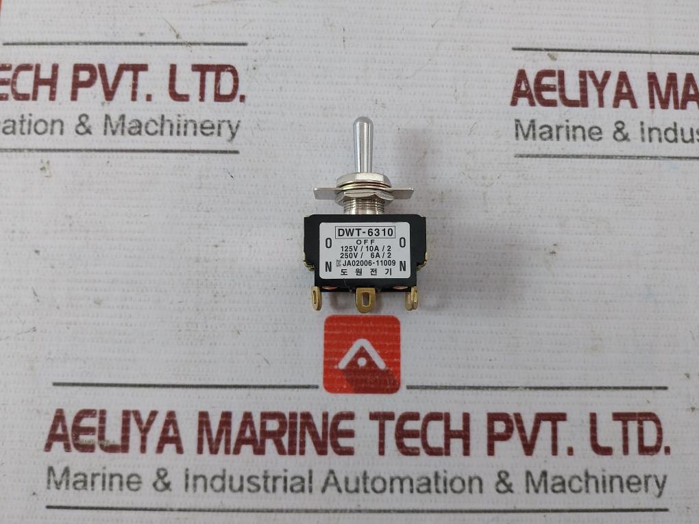 Dowon Electric Dwt-6310 Toggle Switch 125V/10A/2 Ja02006-11009