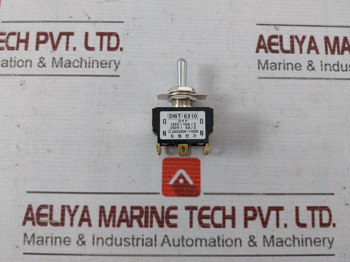 Dowon Electric Dwt-6310 Toggle Switch 125V/10A/2 Ja02006-11009