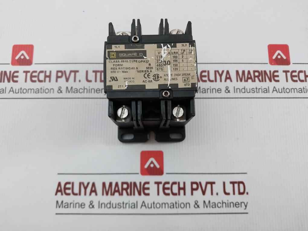 Dpa32 Definite Purpose Contactor Square D