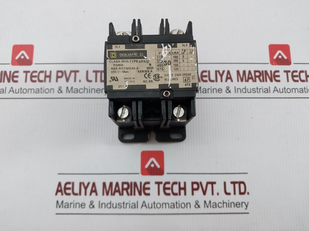 Dpa32 Definite Purpose Contactor Square D