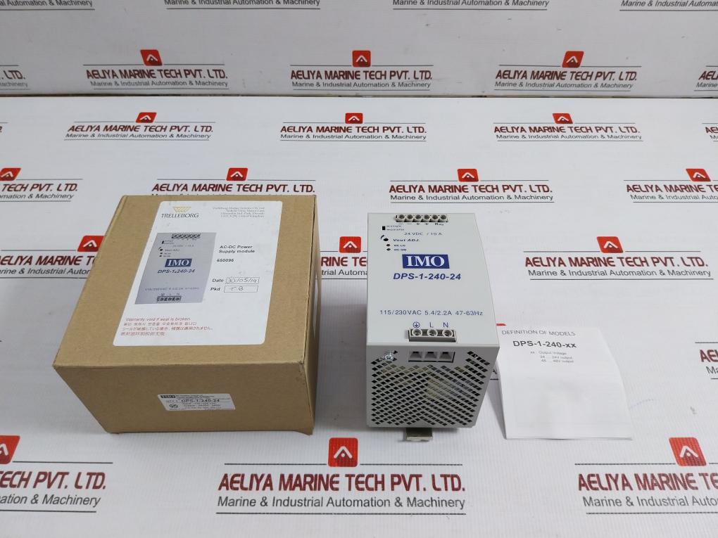 Dps-1-240-24 Din Rail Mountable Switching Power Supply Module 24Vdc/10A Imo