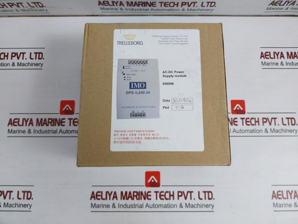 Dps-1-240-24 Din Rail Mountable Switching Power Supply Module 24Vdc/10A Imo