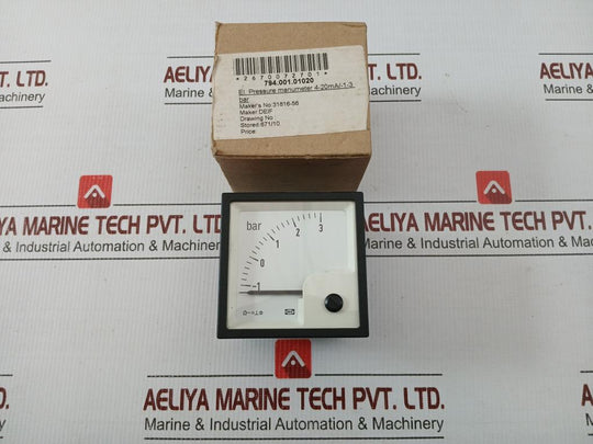 Dq72-x Deif Analog Panel Meter