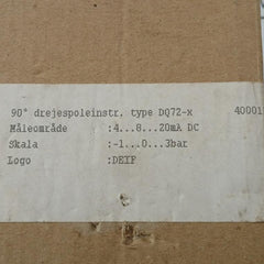 Dq72-x Deif Analog Panel Meter