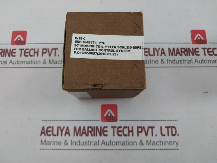 Dq72-x Moving Coil Pressure Indicator 4…20Madc Deif