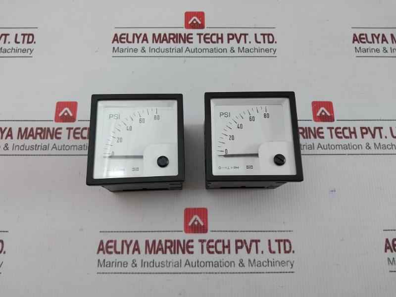 Dq72-x Moving Coil Pressure Indicator 4…20Madc Deif