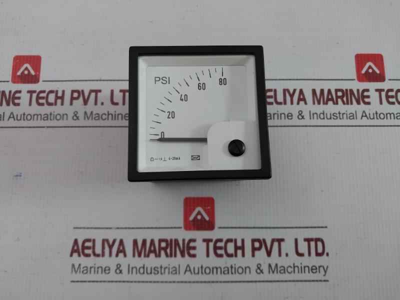 Dq72-x Moving Coil Pressure Indicator 4…20Madc Deif
