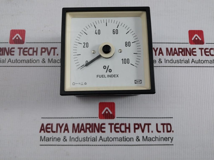 Dq96-c-Fuel-Index-Analog-Panel-Meter-0-10V-1041300050B-0-100-Deif-208713-2