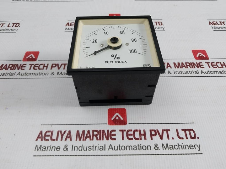 Dq96-c-Fuel-Index-Analog-Panel-Meter-0-10V-1041300050B-0-100-Deif-208713-3