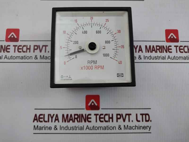 Dq96-c Analog Rpm Meter 0–1000 Rpm Dife