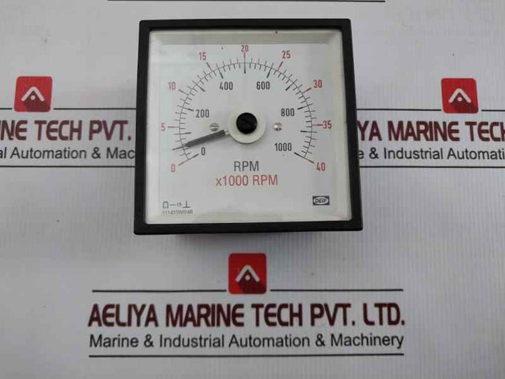 Dq96-c Analog Rpm Meter 0–1000 Rpm Dife