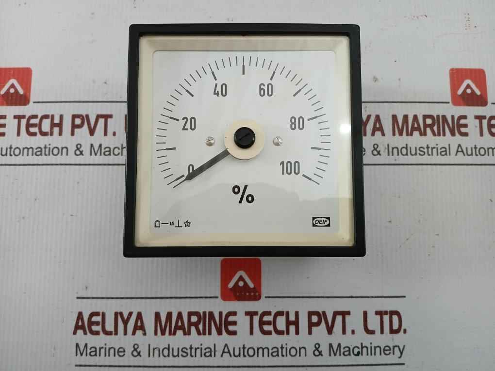 Dq96-c Panel Meter Deif 0-100%