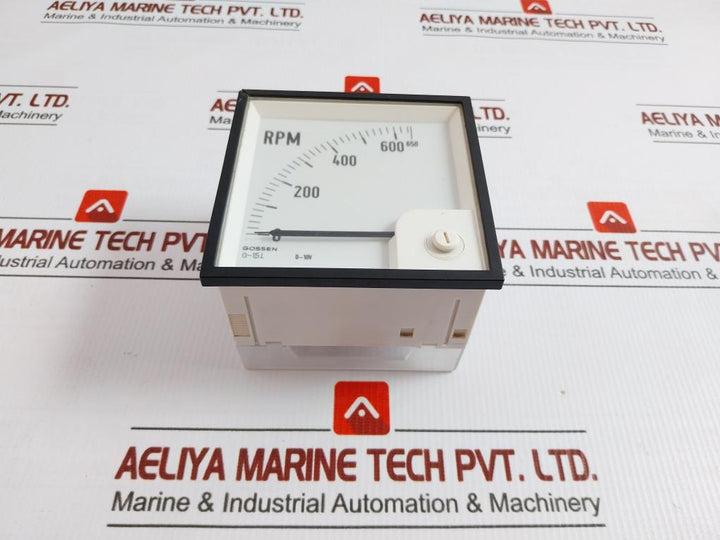 Dqb 96 Analog Panel Rpm Meter 0-650 Gossen