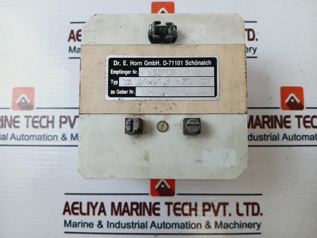 Dr. E. Horn Ea 96X96.1 Si W Dw Tachometer 0-800 Min-1