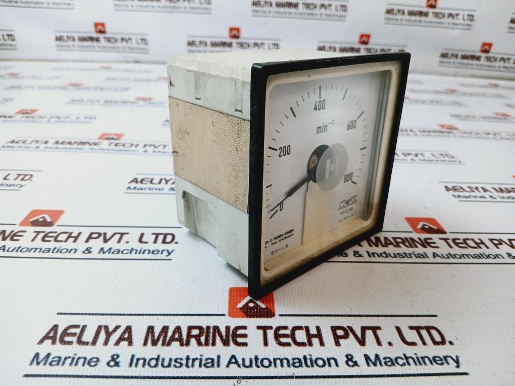 Dr. E. Horn Ea 96X96.1 Si W Dw Tachometer 0-800 Min-1