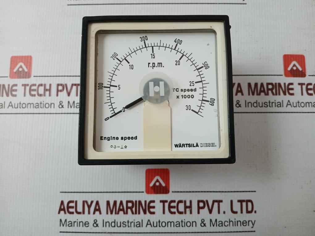 Engine Speed Indicator Ea 96X96.2 S1 W Dw Dr. E. Horn