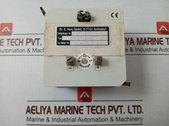 Engine Speed Indicator Ea 96X96.2 S1 W Dw Dr. E. Horn