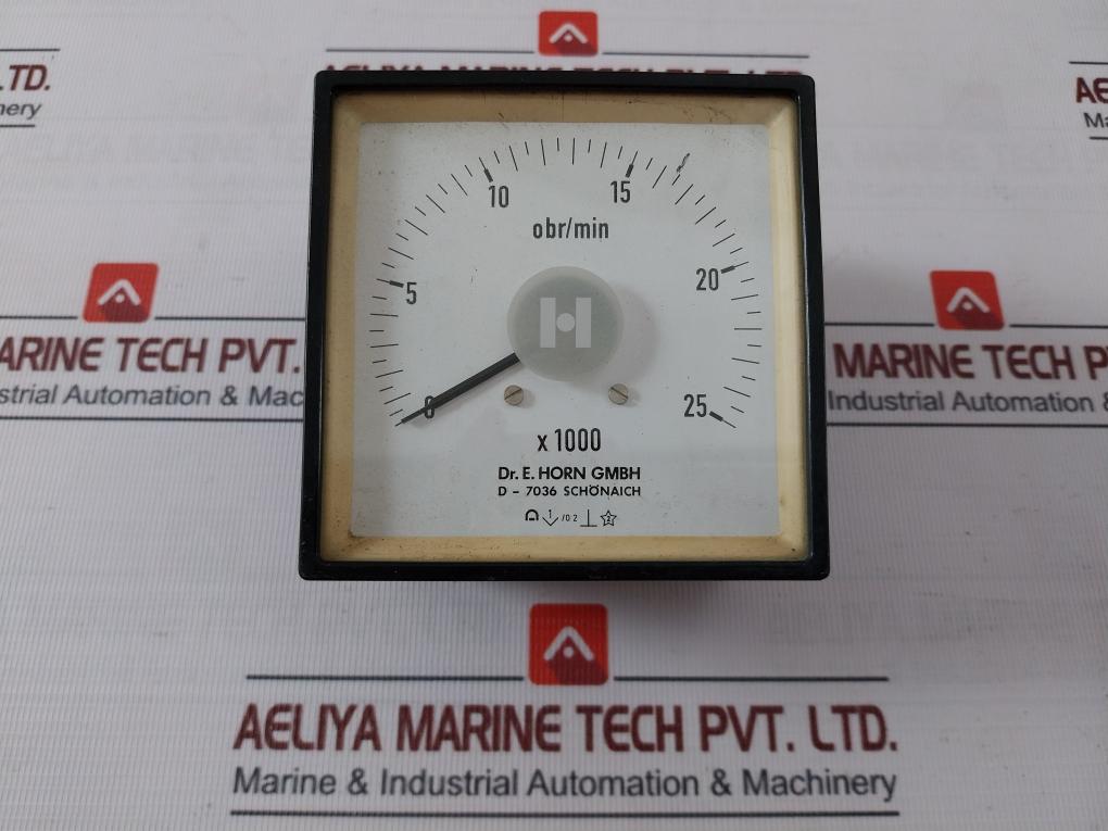 Dr. E. Horn Ea 96X96.5 S Rpm Indicator 9010726