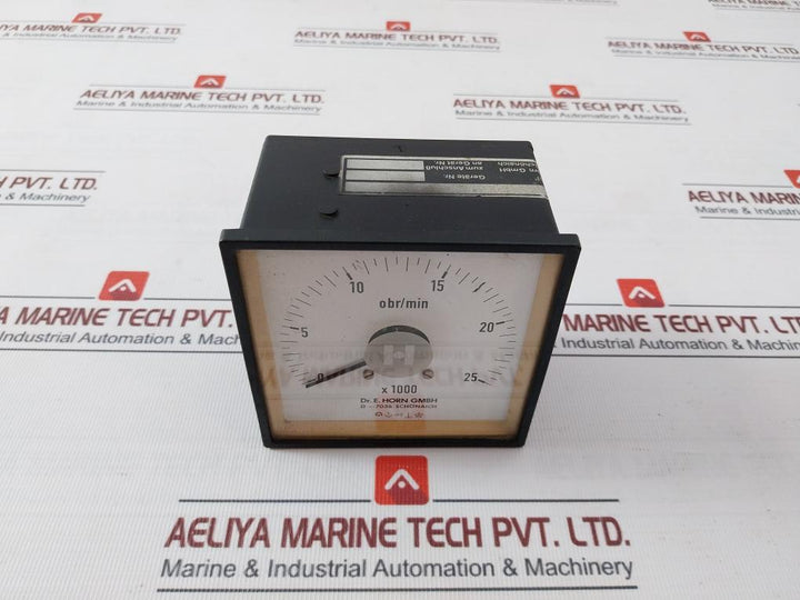 Dr. E. Horn Ea 96X96.5 S Rpm Indicator 9010726