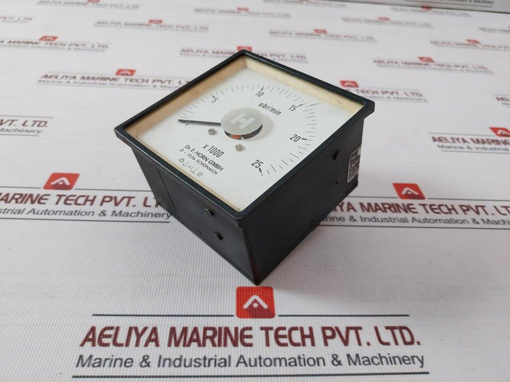 Dr. E. Horn Ea 96X96.5 S Rpm Indicator 9010726
