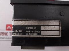 Dr. E. Horn Ea 96X96.5 S Rpm Indicator 9010726