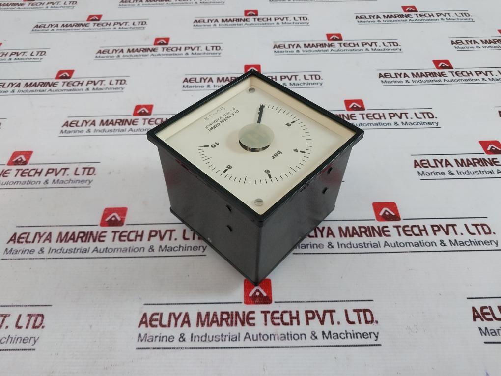 Dr. E. Horn Ea 96x96.2 S Speed Indicator Instrument 0-10 Bar