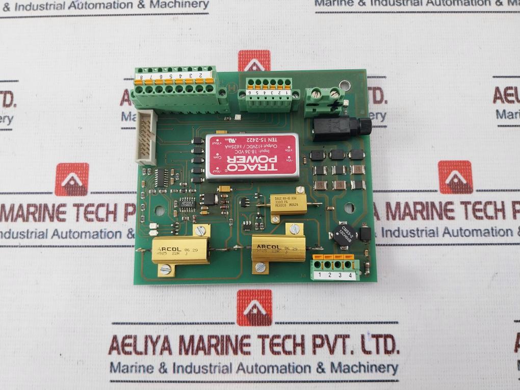 Dr.e.horn Pl010152 Traco Power PCB Board 18-36 Vdc