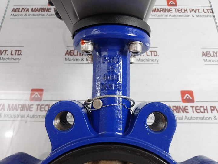 Dr00100U Al Actuator W/ Butterfly Valve 8Bar 1.0Mpa Air Torque