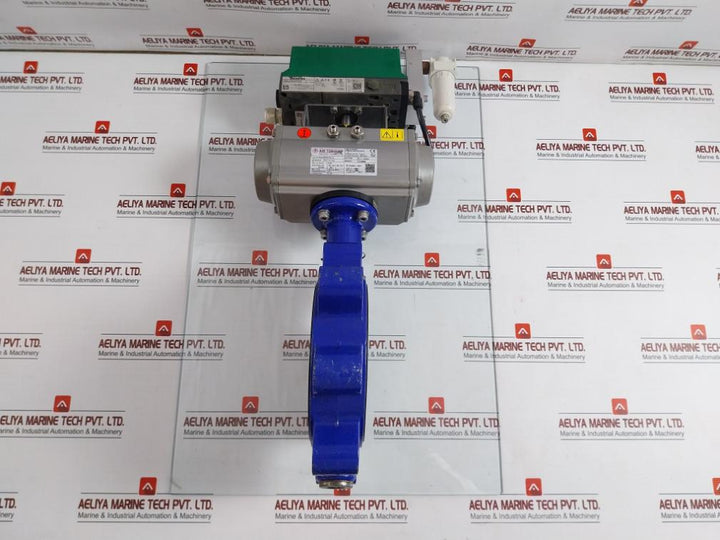 Dr00100U Al Actuator W/ Butterfly Valve 8Bar 1.0Mpa Air Torque