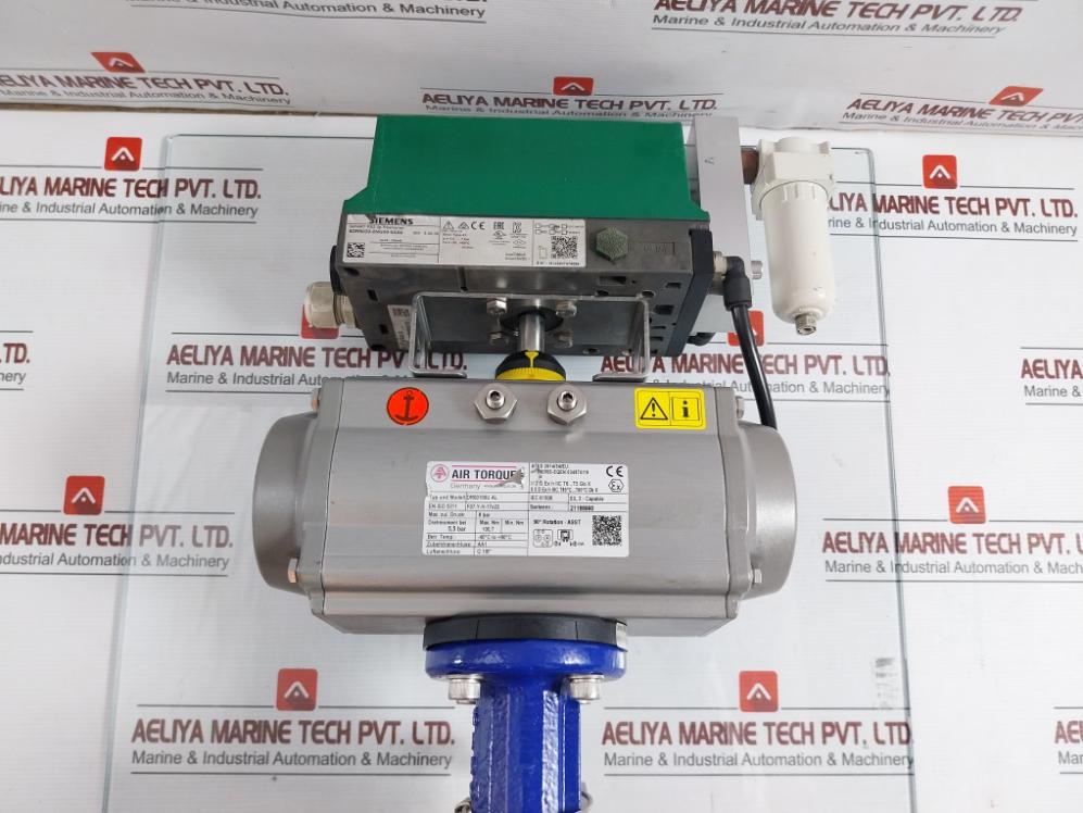 Dr00100U Al Actuator W/ Butterfly Valve 8Bar 1.0Mpa Air Torque
