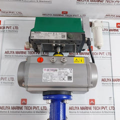 Dr00100U Al Actuator W/ Butterfly Valve 8Bar 1.0Mpa Air Torque