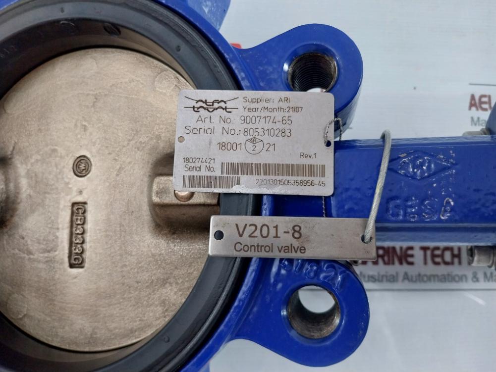 Dr00100U Al Actuator W/ Butterfly Valve 8Bar 1.0Mpa Air Torque
