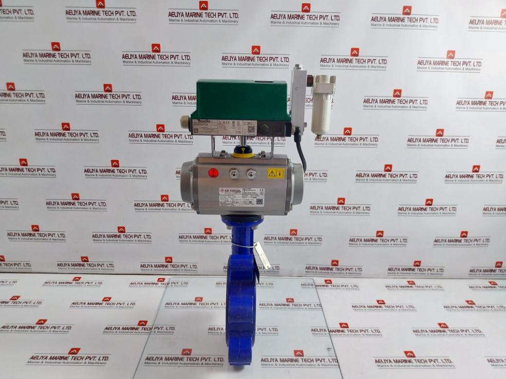 Dr00100U Al Actuator W/ Butterfly Valve 8Bar 1.0Mpa Air Torque