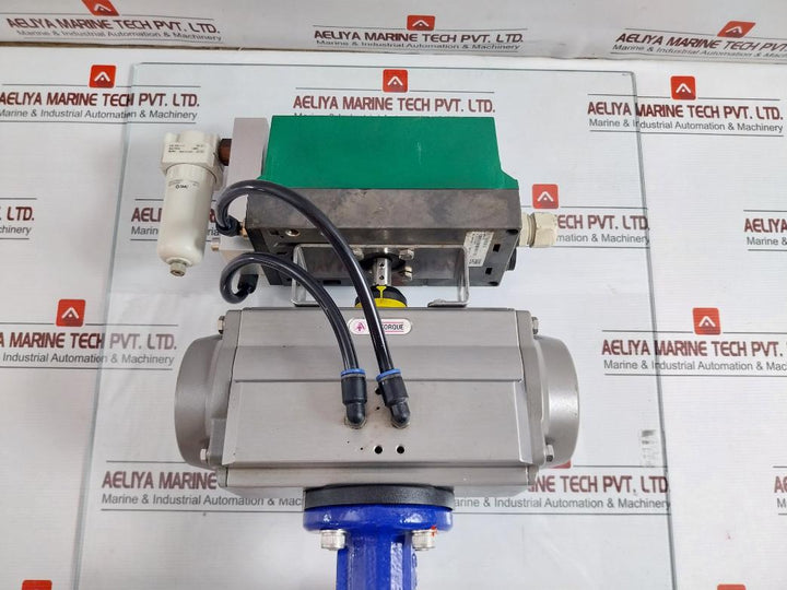 Dr00100U Al Actuator W/ Butterfly Valve 8Bar 1.0Mpa Air Torque