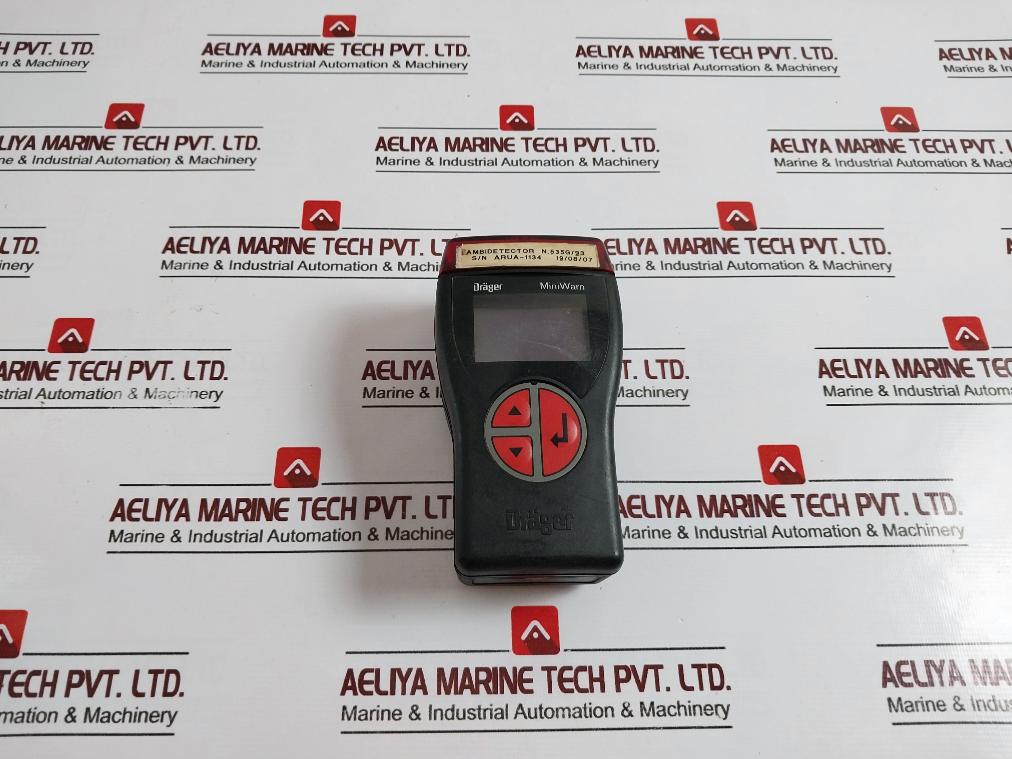 Drager 6408120/8317502 Ambidetector Miniwarn Gas Detector