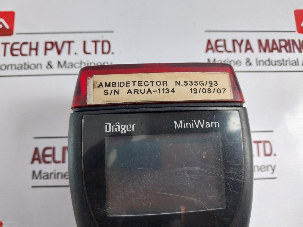 Drager 6408120/8317502 Ambidetector Miniwarn Gas Detector