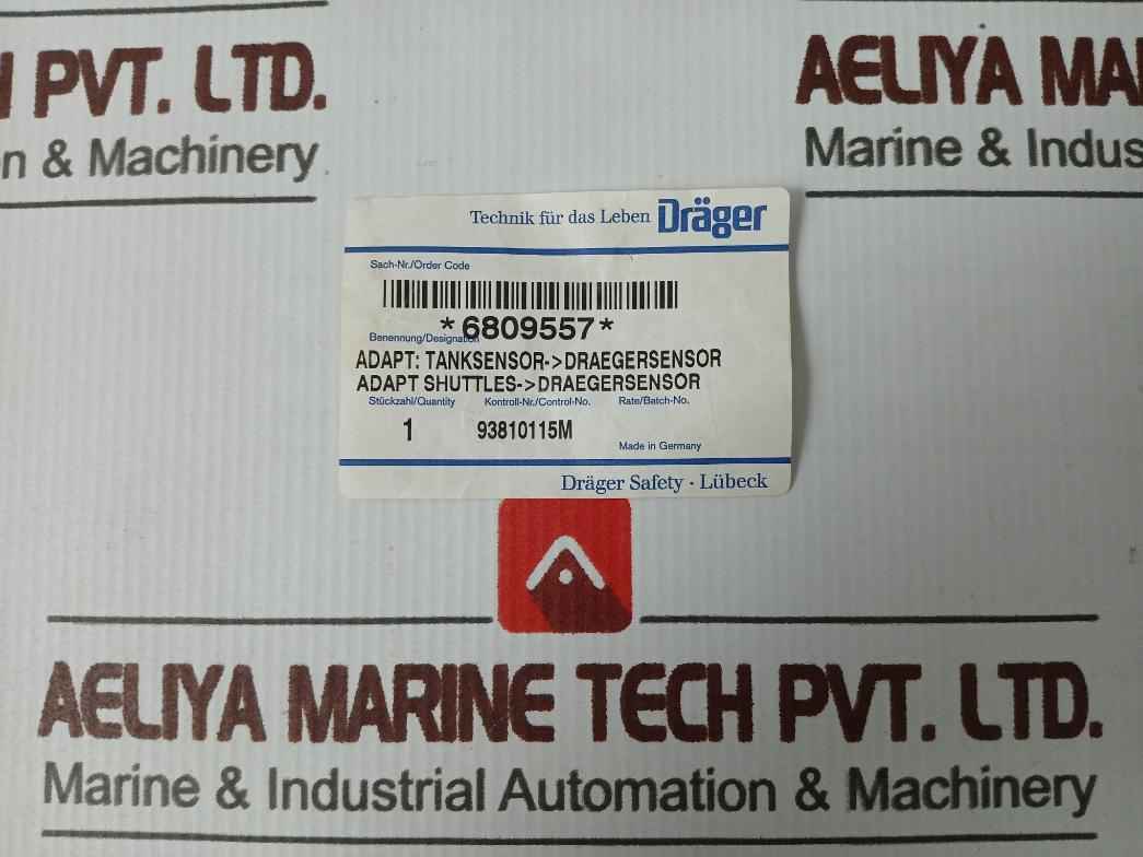 Drager 6809557 Sensor Adaptor Pa12-gf30