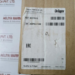Drager 8317610 Polytron 7000 Display Transmitter Toxic Gase & Oxygen Detector 4