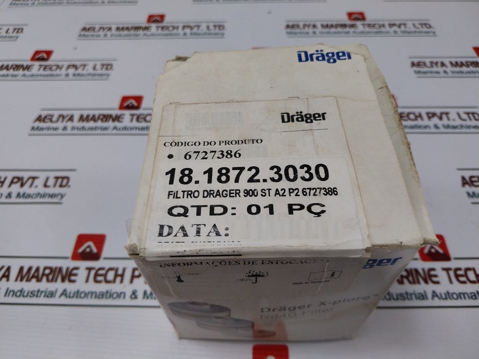 Drager 940 Gas Combination Filter 900 A2P2