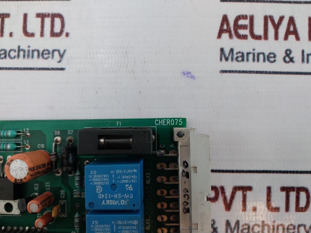 Drager Cher075 Printed Circuit Board