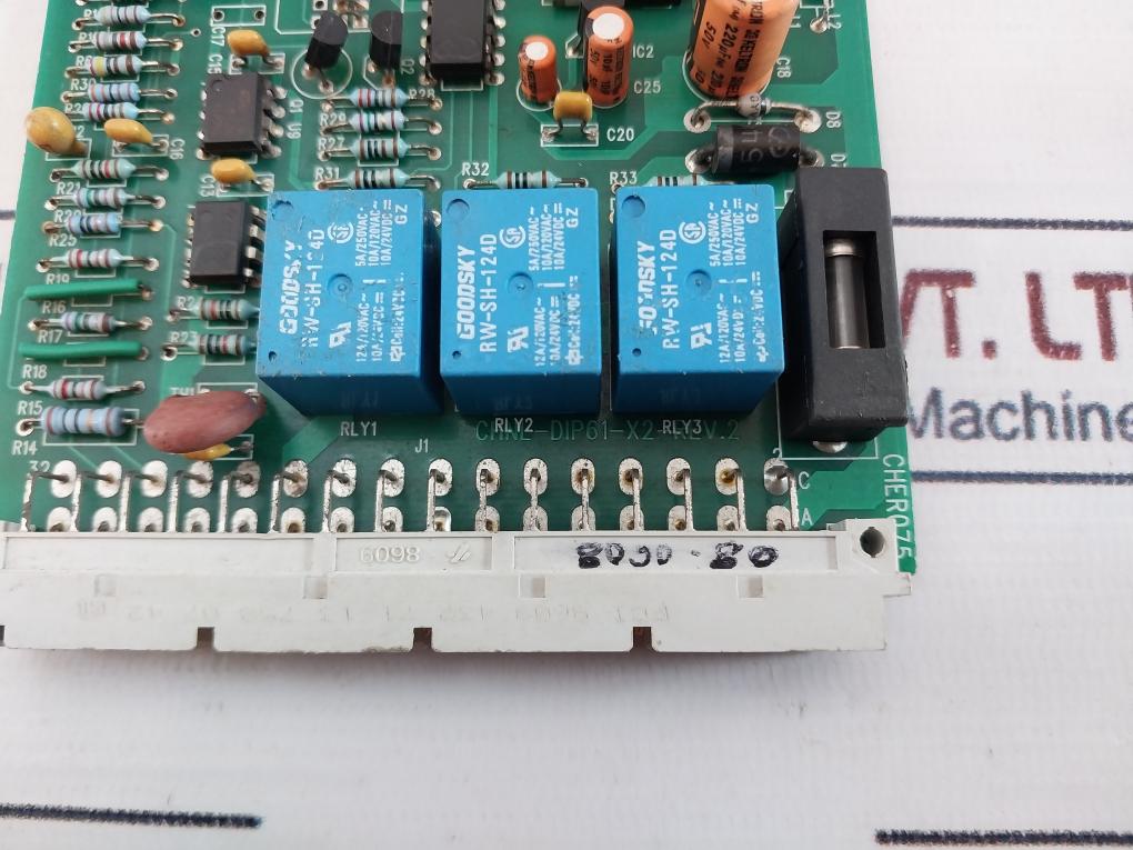 Drager Cher075 Printed Circuit Board